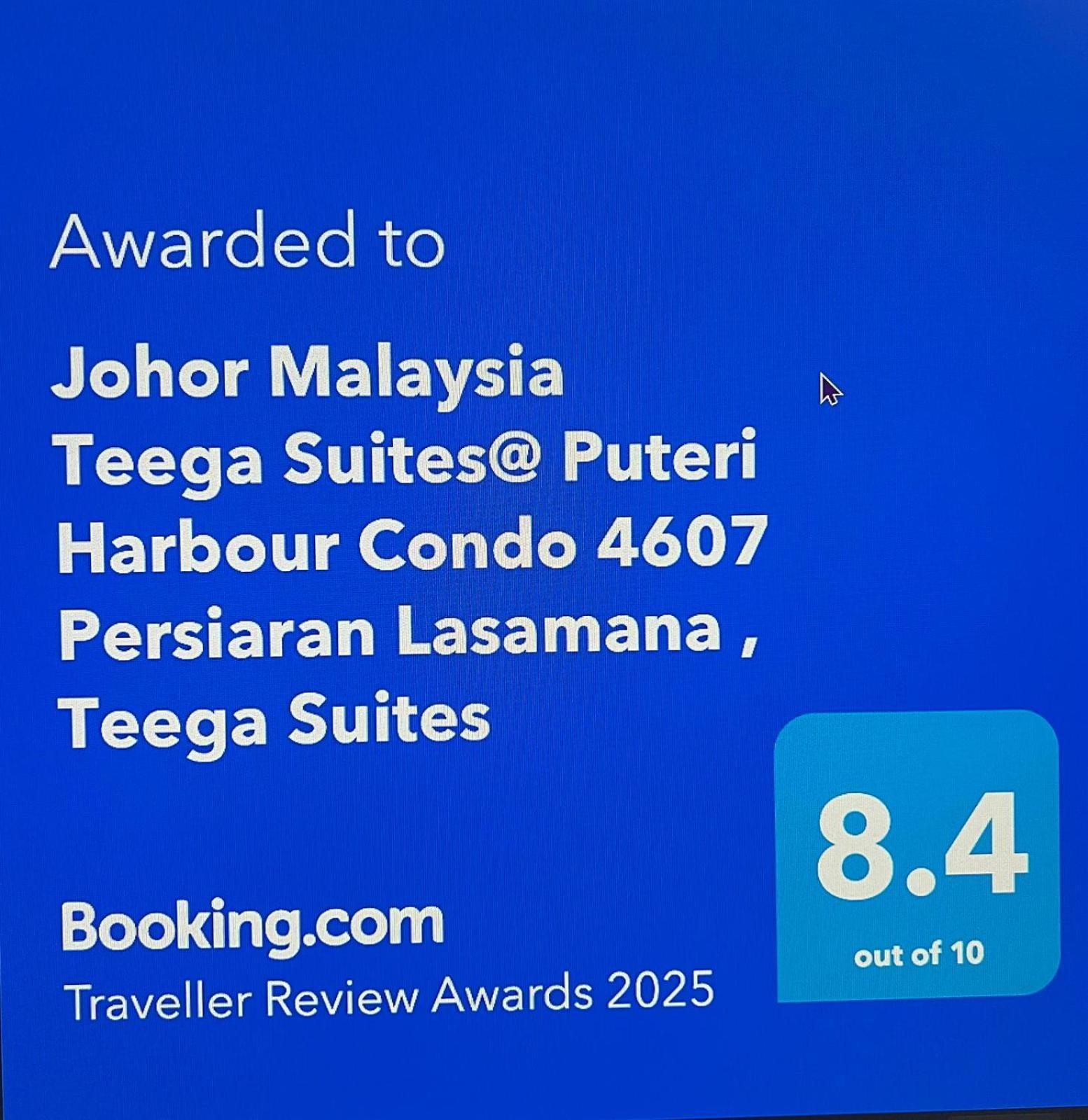 Johor Malaysia Teega Suites@ Puteri Harbour Condo 4607 Persiaran Lasamana , Teega Suites Nusajaya  Exterior foto